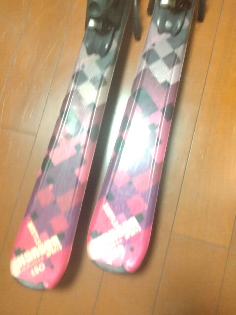 【軽量☆】150cm　Hansonスキー板セット♪　送料無料！