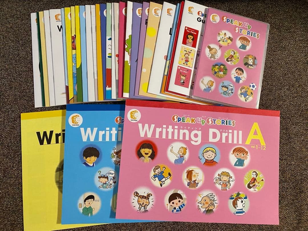 しちだ　Speak Up Stories Writing Drill 英語教材