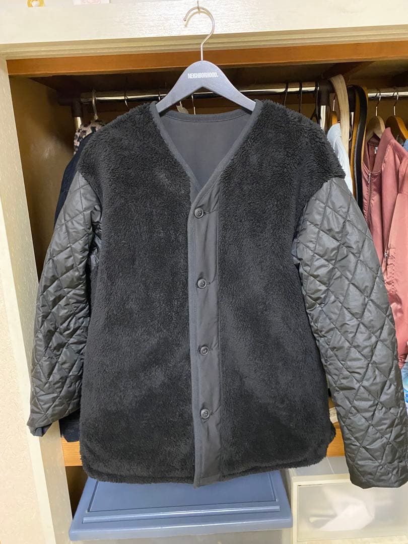 UNFRM OUTDOOR STANDARD ノーカラーリバーシブルジャケット