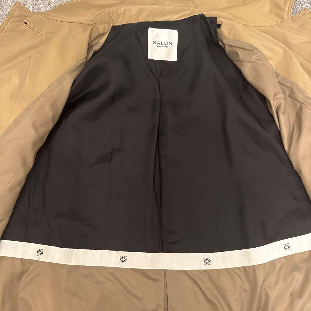 サロンアダムエロペ　FURLO DOWNバルマカンコート / 撥水ファーロダウン