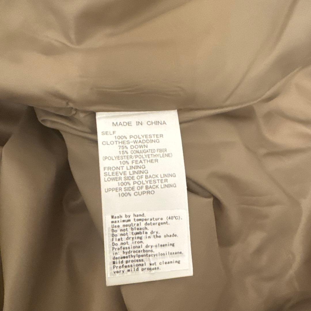 サロンアダムエロペ　FURLO DOWNバルマカンコート / 撥水ファーロダウン