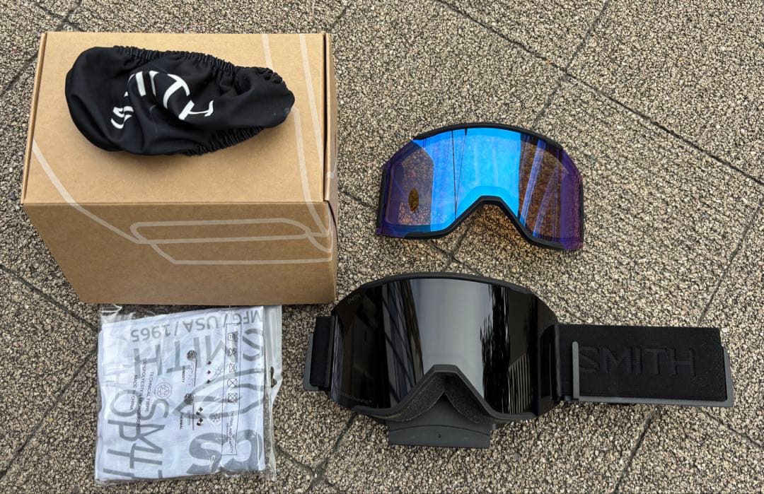 SMITH Squad Mag ゴーグル Blackout 限定品