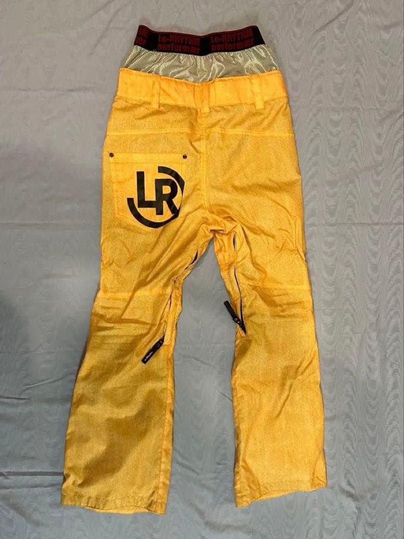 スノボ　ウェア 上下セット 迷彩×イエロー