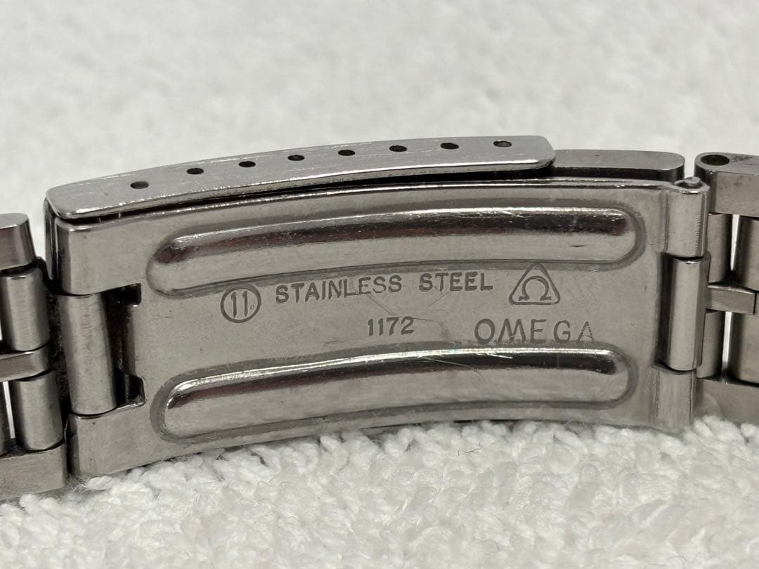 OMEGA オメガ 純正ブレス ベルト 取付幅 19mm【1172】FF579