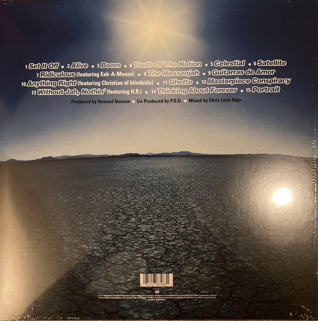 P.O.D. Satelliteアナログレコード【名盤】US