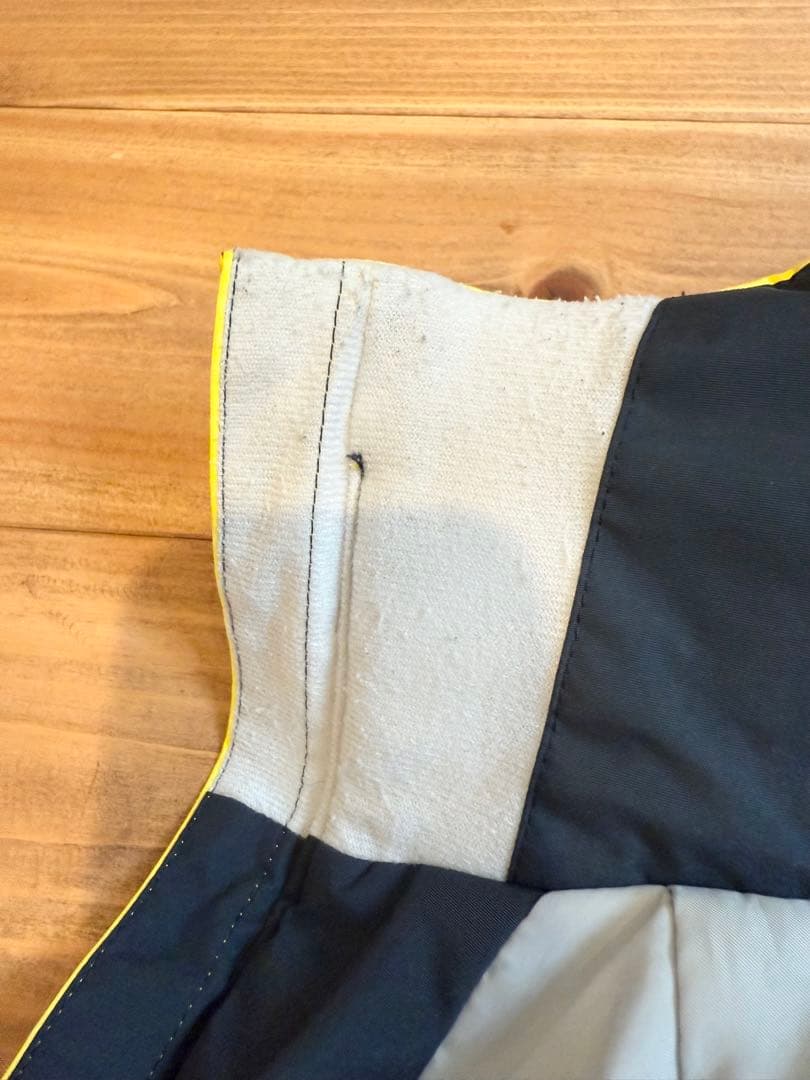 デサント DESCENTE スキーウェア上下　イエロー/ネイビー　130