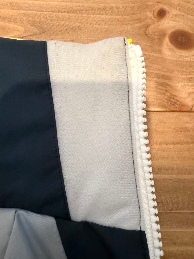 デサント DESCENTE スキーウェア上下　イエロー/ネイビー　130