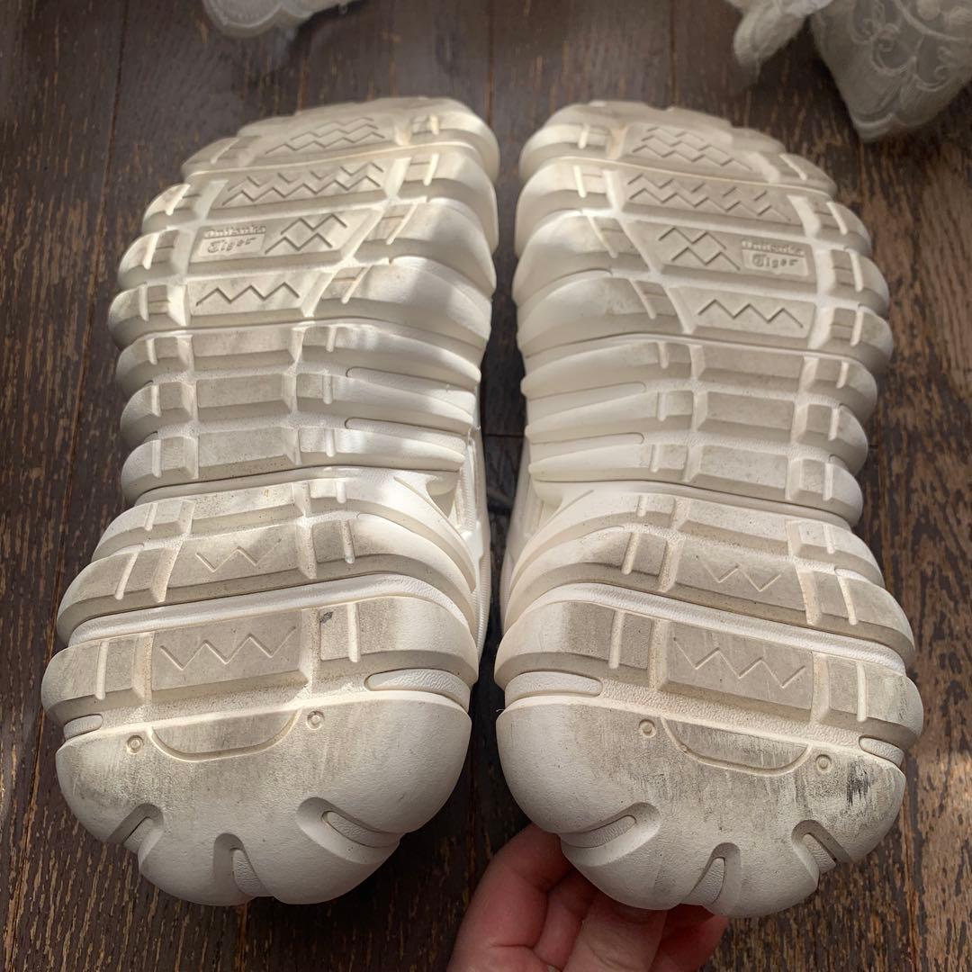 【美品】Onitsuka Tiger DENTIGRE LS クリーム 24.5