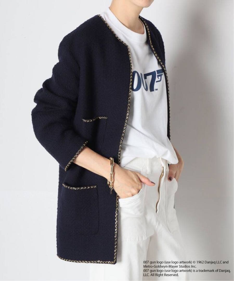 【新品未使用】Deuxieme Classe chain tweed ジャケット