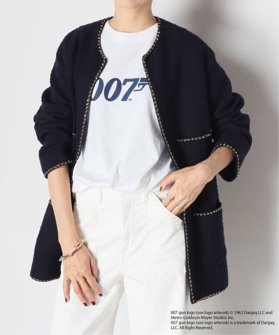 【新品未使用】Deuxieme Classe chain tweed ジャケット