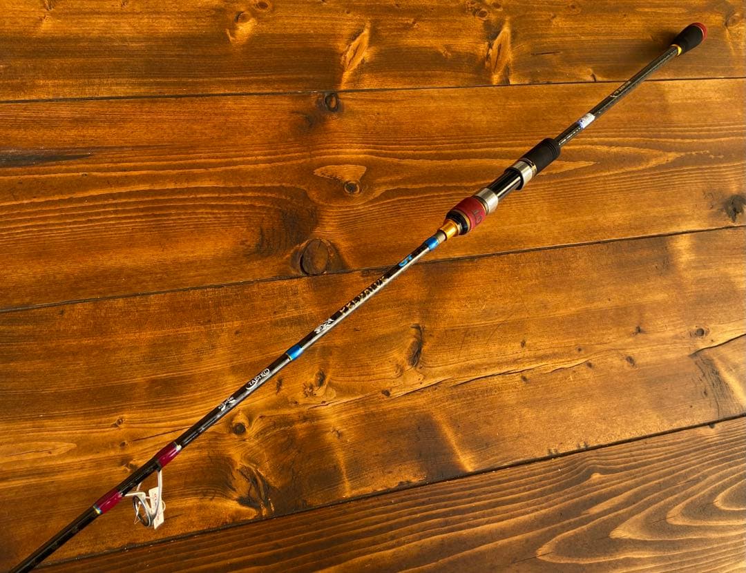 ジギングロッド　スピニングパックロッド　Fujiガイド タイラバ　カーボン　MH