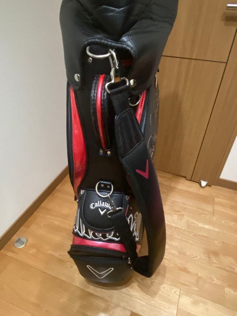 美品　キャロウェイ ゴルフバック　シューズ収納つき