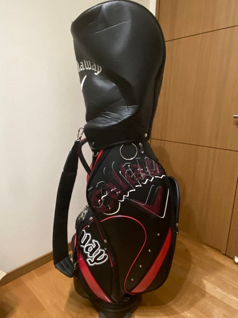 美品　キャロウェイ ゴルフバック　シューズ収納つき