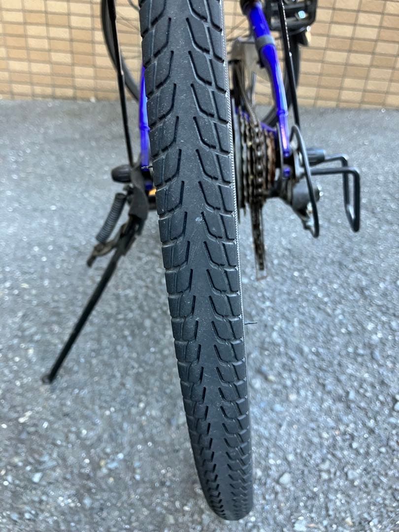 【直接引き取りのみ】ブリヂストン　シュライン青26インチ 自転車