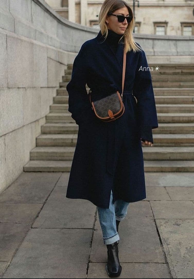 CELINEセリーヌ☆ミディアム フォルコバッグ トリオンフキャンバス＆カーフ☆