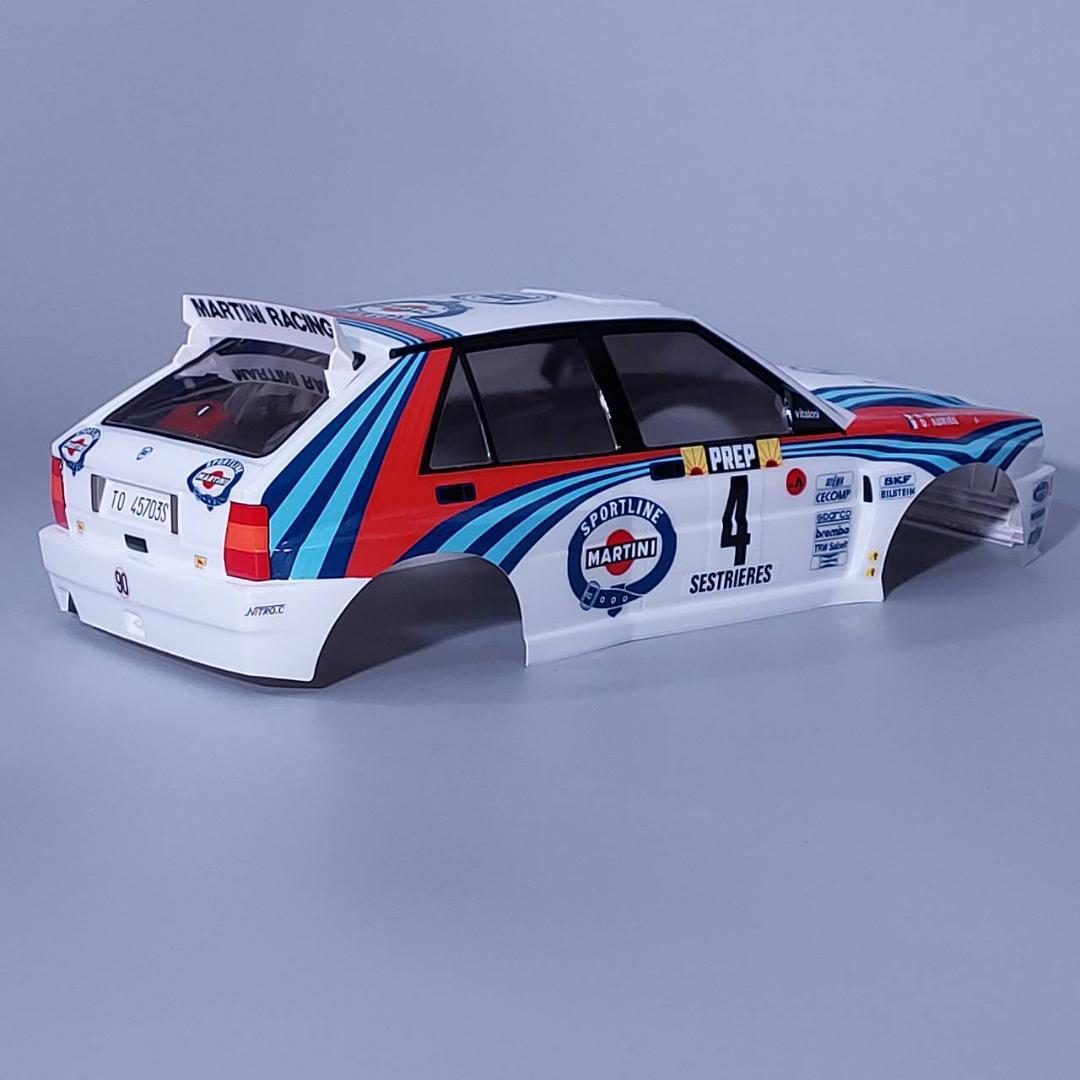 新品 送料無料 タミヤ XB ランチア ラリー ボディ＆ホイール ランチャ