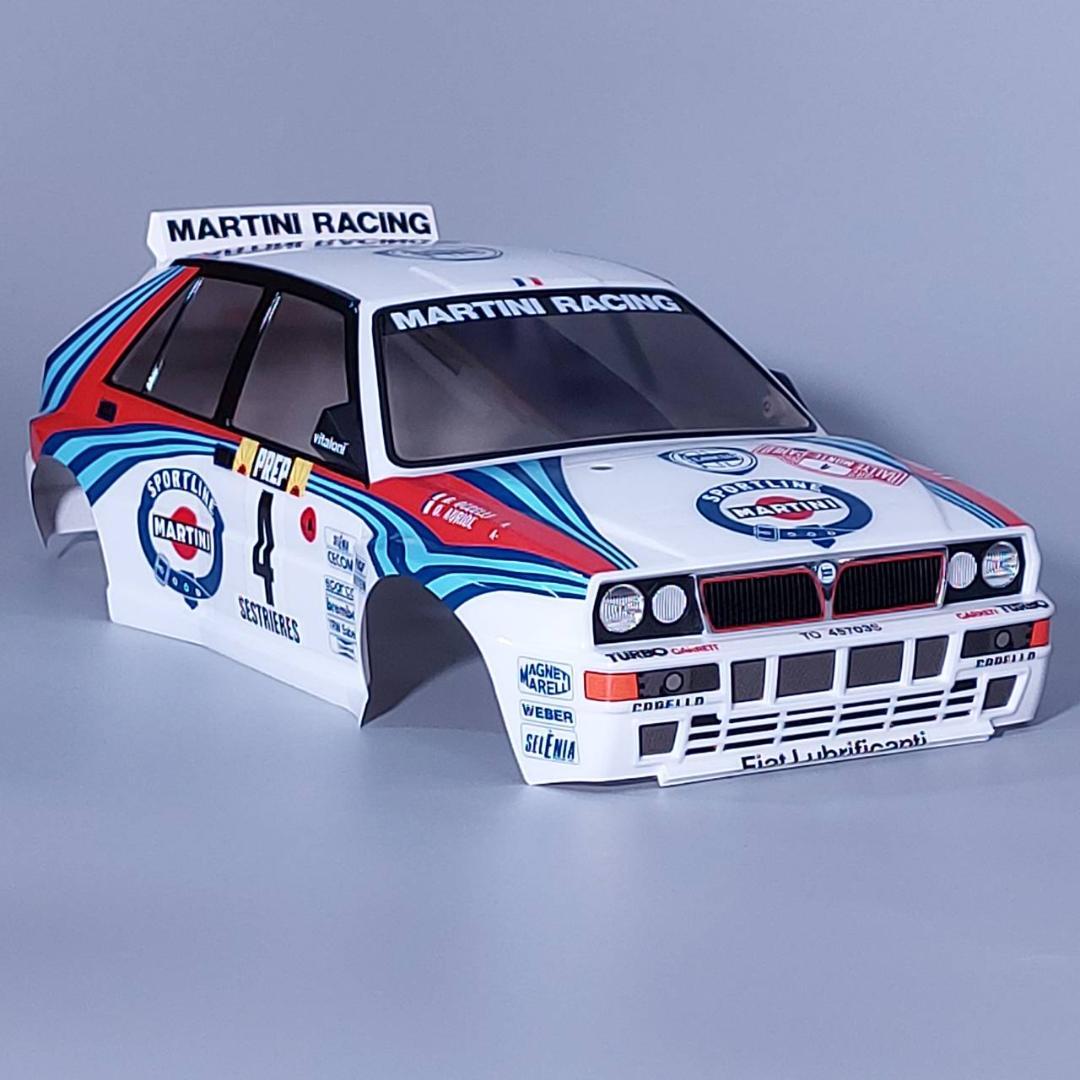 新品 送料無料 タミヤ XB ランチア ラリー ボディ＆ホイール ランチャ