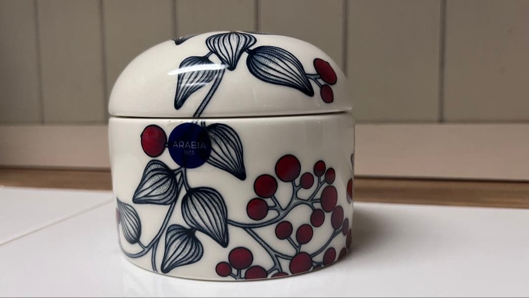 本日限定お値下げ　ルノ　フロストベリー　ジャー蓋付　0.25L