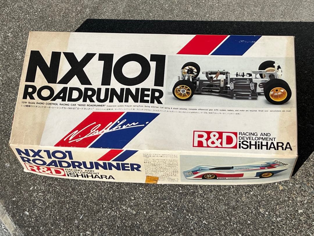 石原 R&D1/12 NX101 ロードランナー!ビンテージシャーシ!ayk!