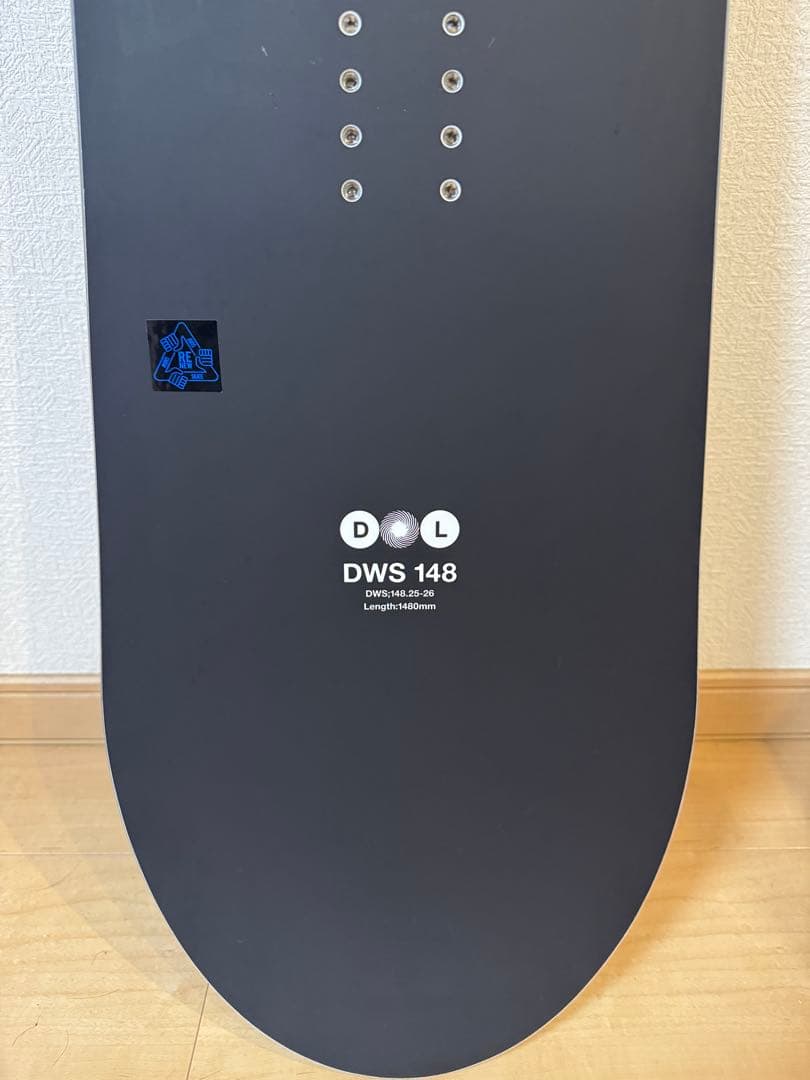 25-26 DEATH LABEL/DWS スノーボード グラトリ148cm