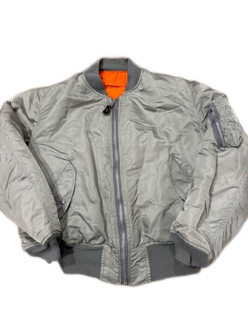 USA製 80s〜90s ALPHA短丈MA-1ジャケット