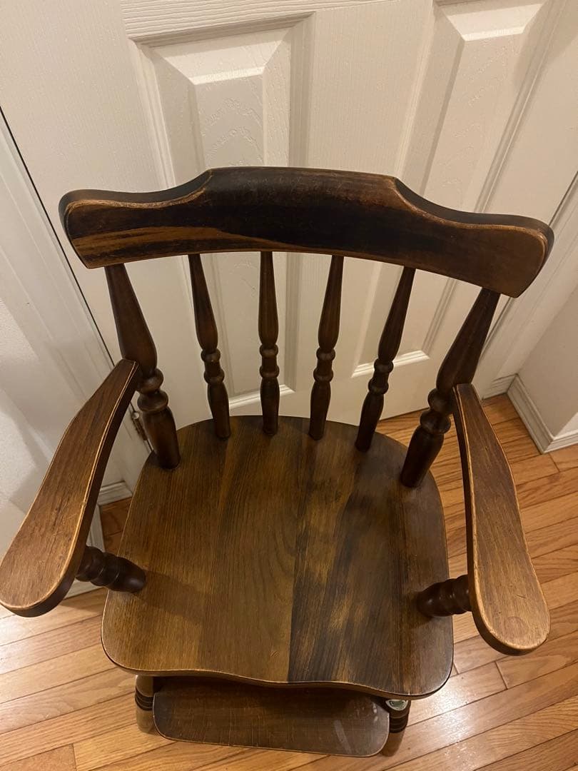 Mn★❣️ ヴィンテージ ベビー キッズ ベビーチェアー 飛騨産業