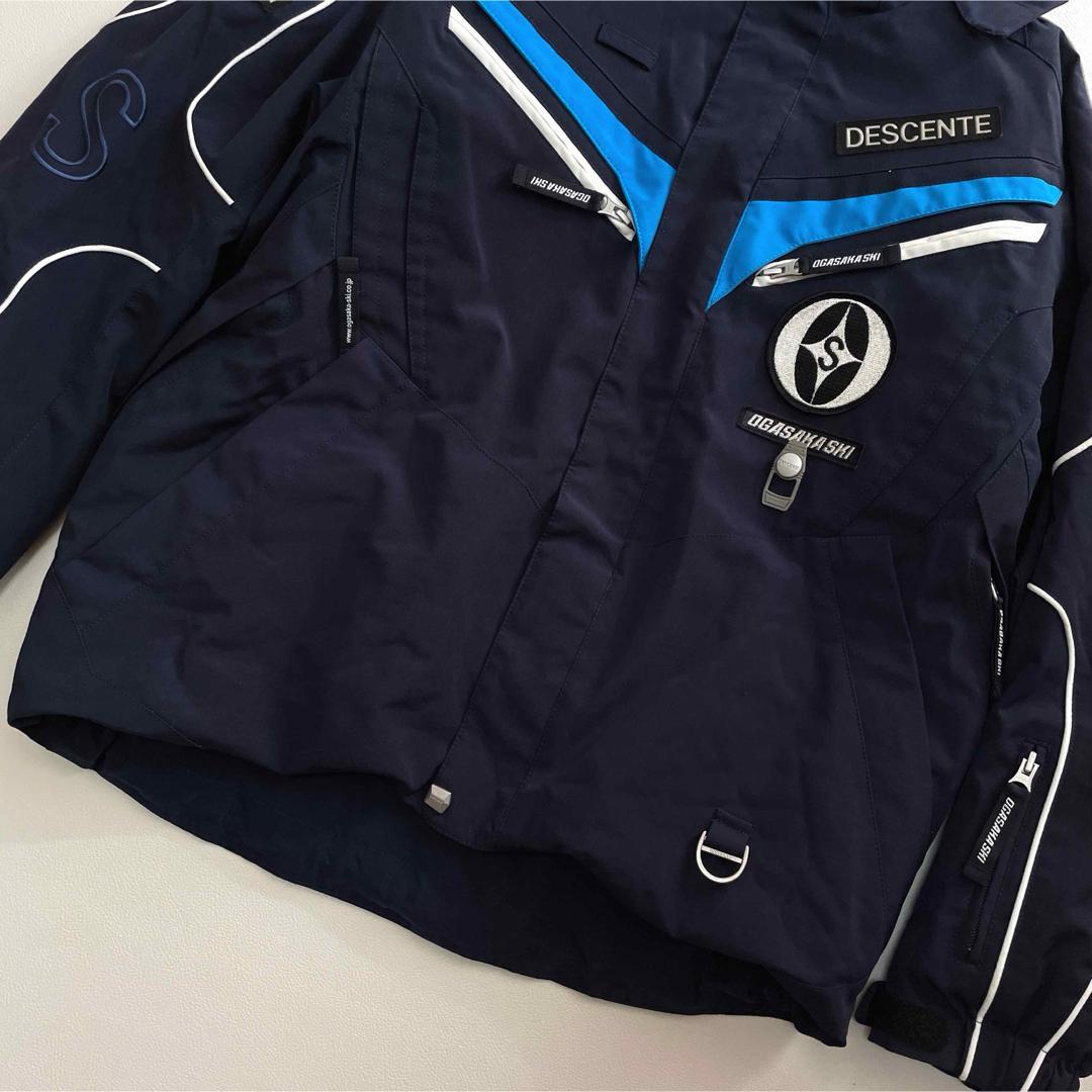 6689 デサント　OGASAKAコラボ　ジャケット　スキーウェア　サーモチタン