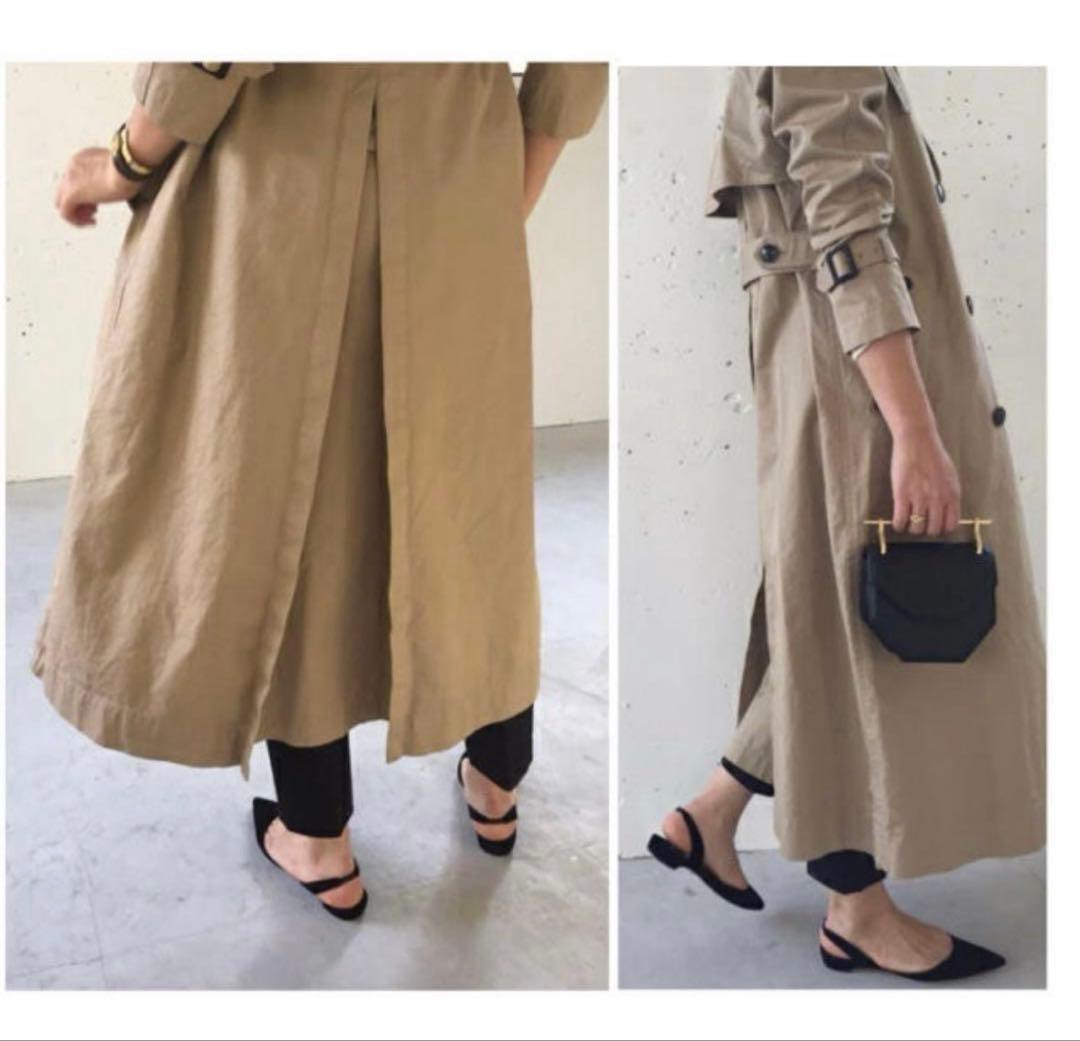 ♥Deuxieme Classe♥FINX ギャバロングトレンチコート