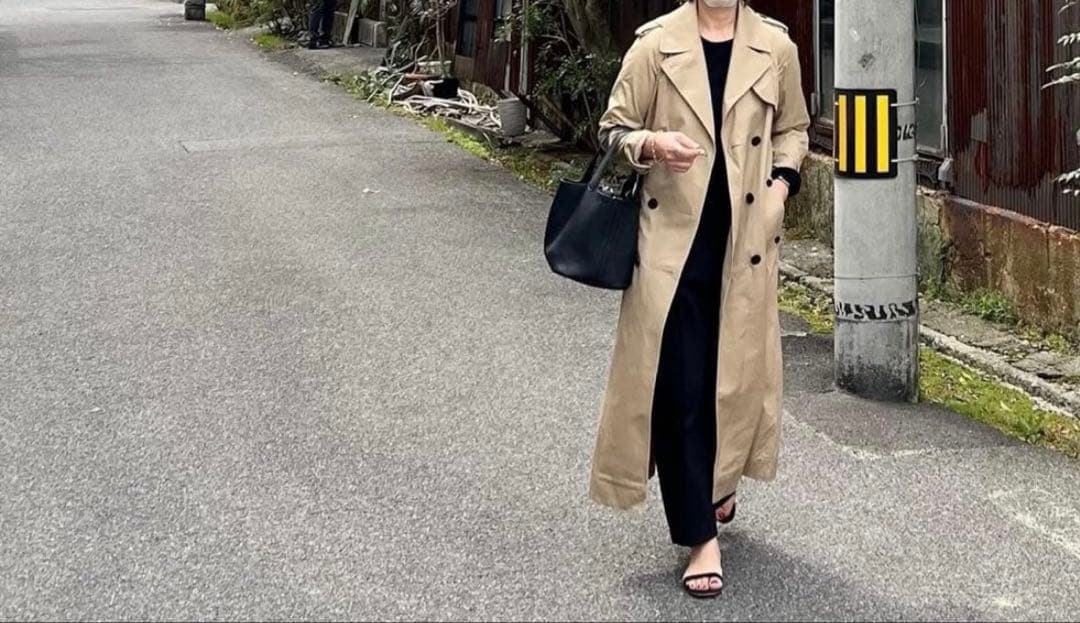 ♥Deuxieme Classe♥FINX ギャバロングトレンチコート