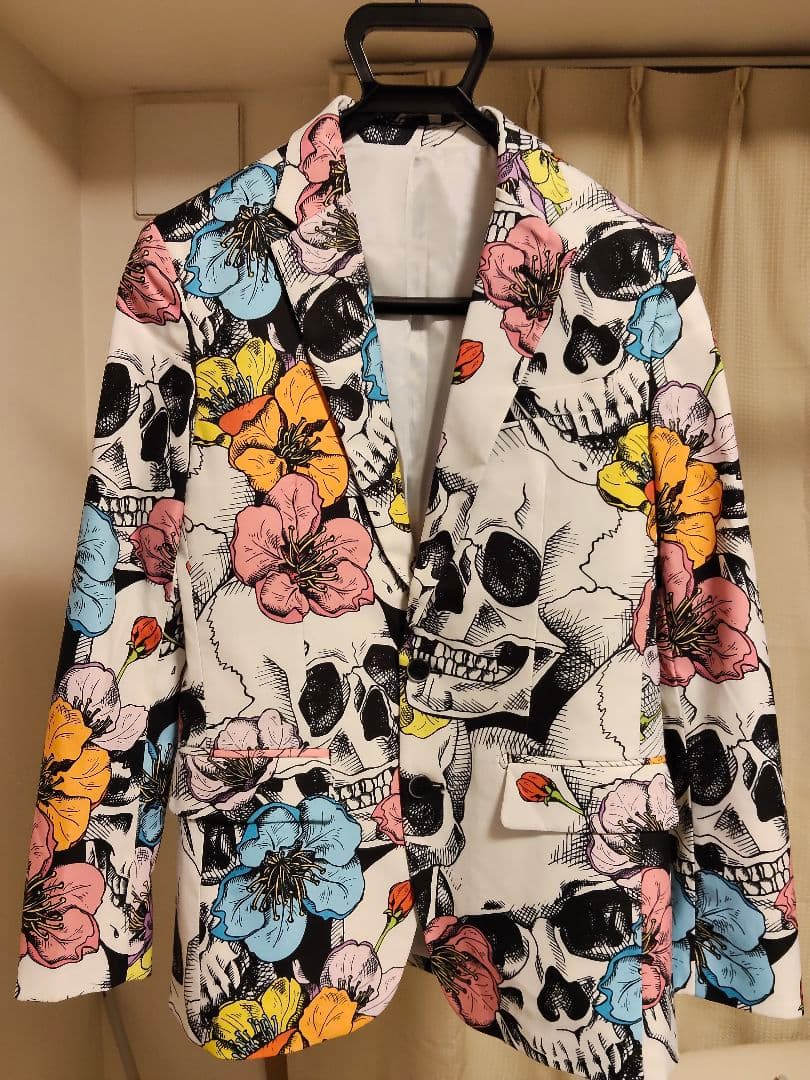 ラウドマウス　LOUDMOUTH スカル花柄 ジャケット