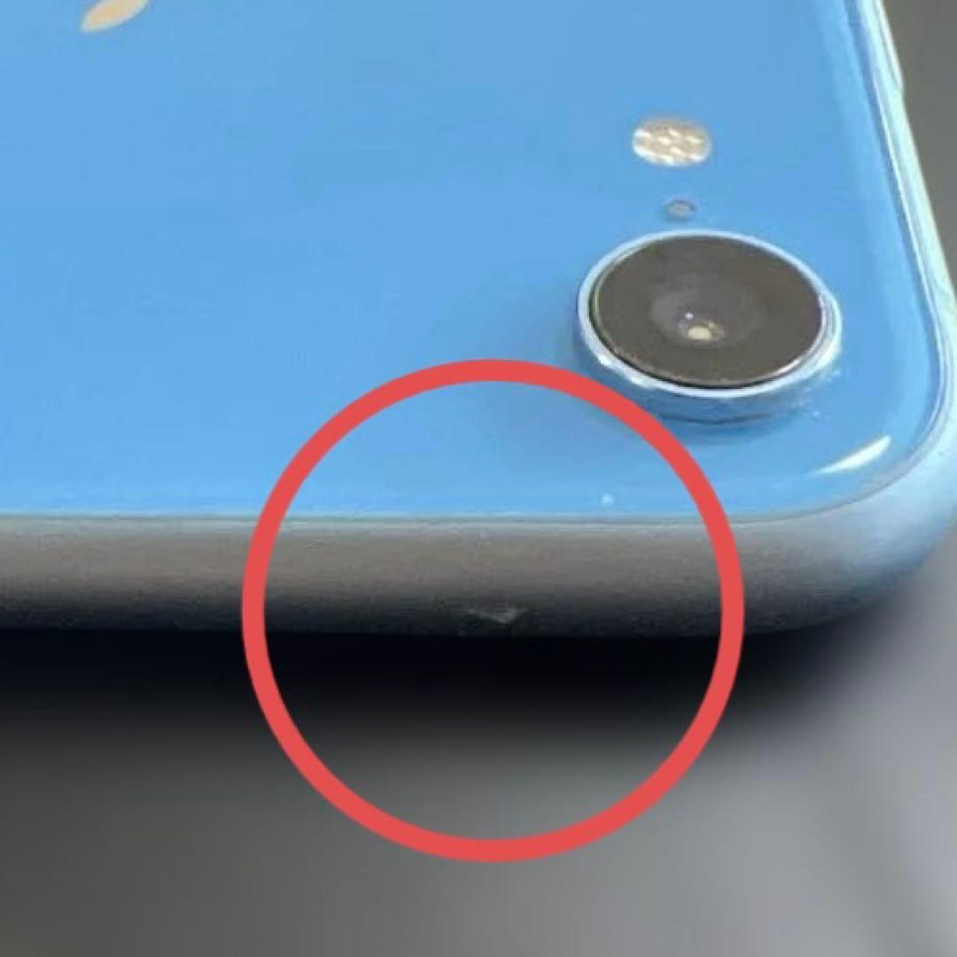 Apple iPhone XR ブルー 本体 64GB バッテリー残量87%