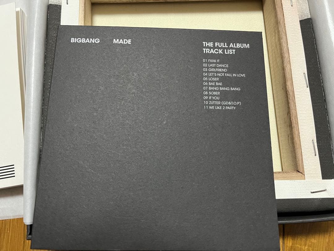 BIGBANG MADE 韓国版 初回盤 キャンバス スンリ　CD ジヨン 希少