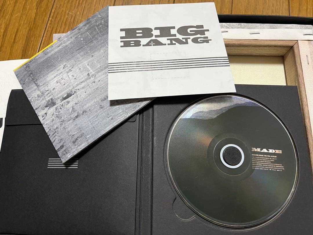 BIGBANG MADE 韓国版 初回盤 キャンバス スンリ　CD ジヨン 希少