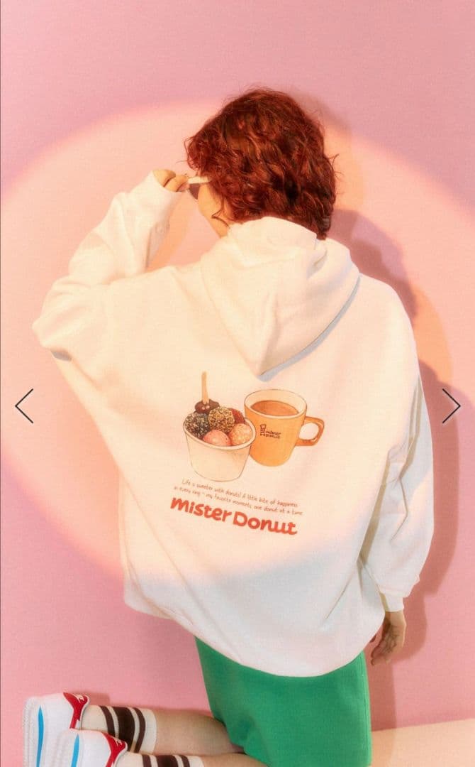 LEPSIM×Mister Donut パーカー