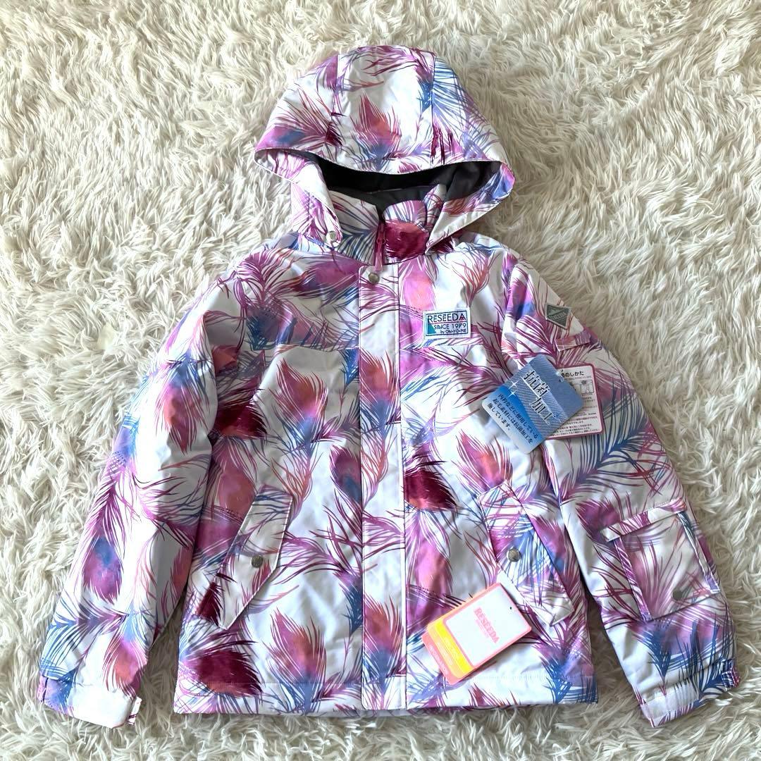 #M2✨新品RESSEDA✨スキー スノボ ウェア 上下 150 女の子 雪遊び