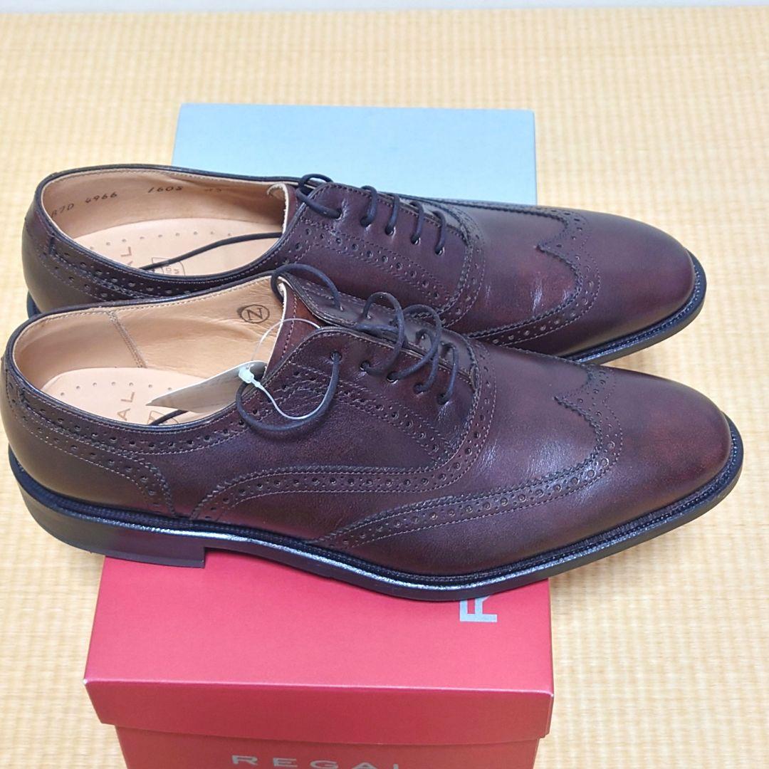 リーガル　ウィングチップ内羽根　新品未使用　アウトレット品　25cm