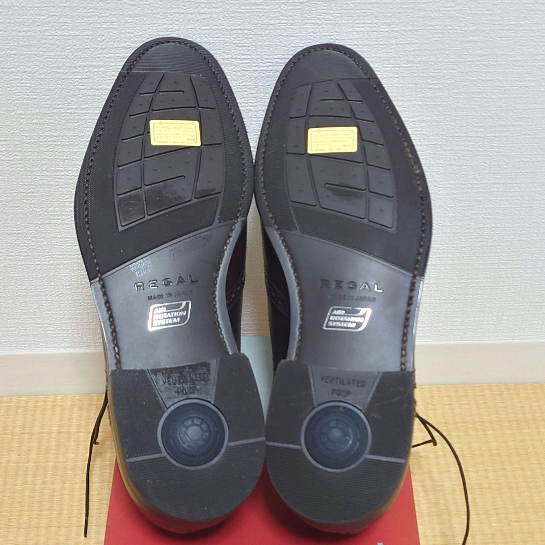 リーガル　ウィングチップ内羽根　新品未使用　アウトレット品　25cm