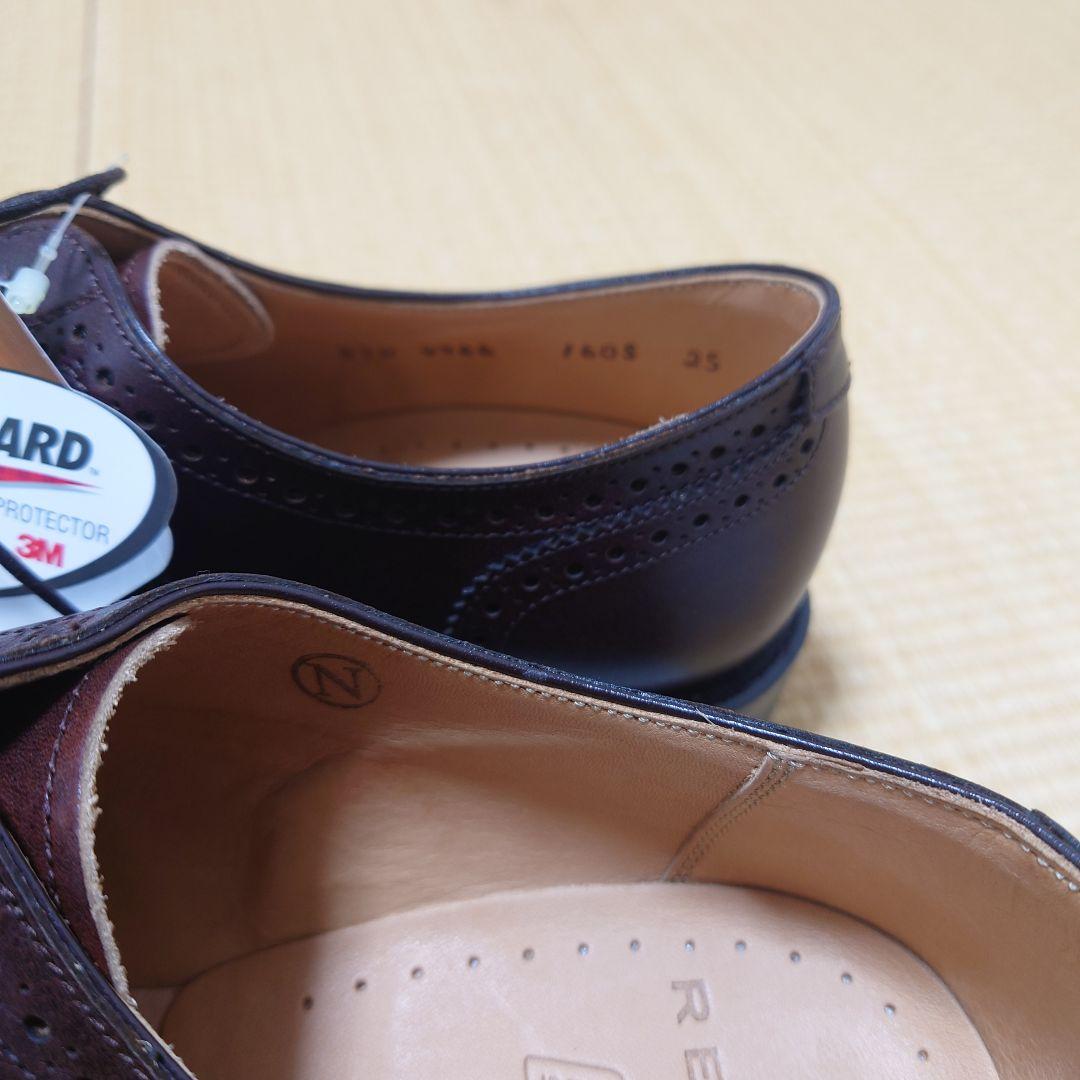 リーガル　ウィングチップ内羽根　新品未使用　アウトレット品　25cm