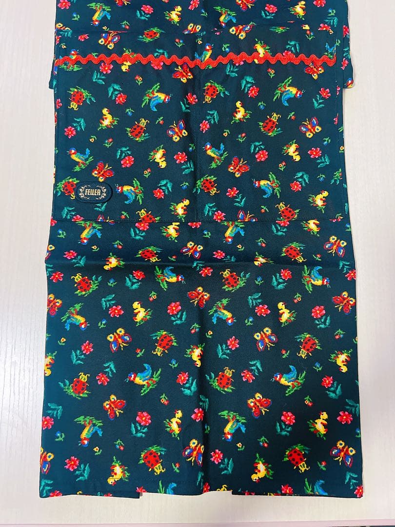 FEILER フェイラー エプロン ハイジ ブラック PCHE-231120