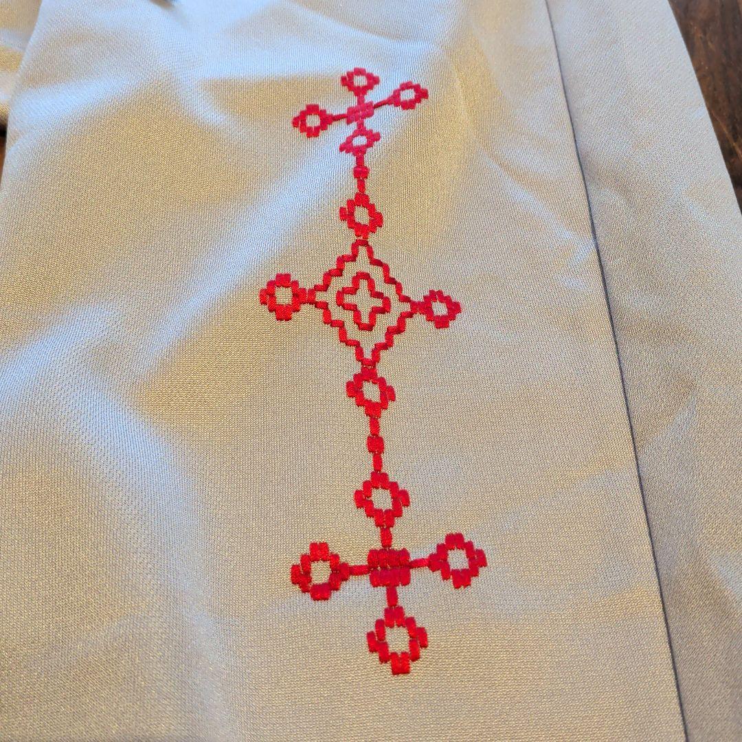 ヨウジ・ヤマモト　S′YTE　サイト　ストライプサルエルジャージパンツ