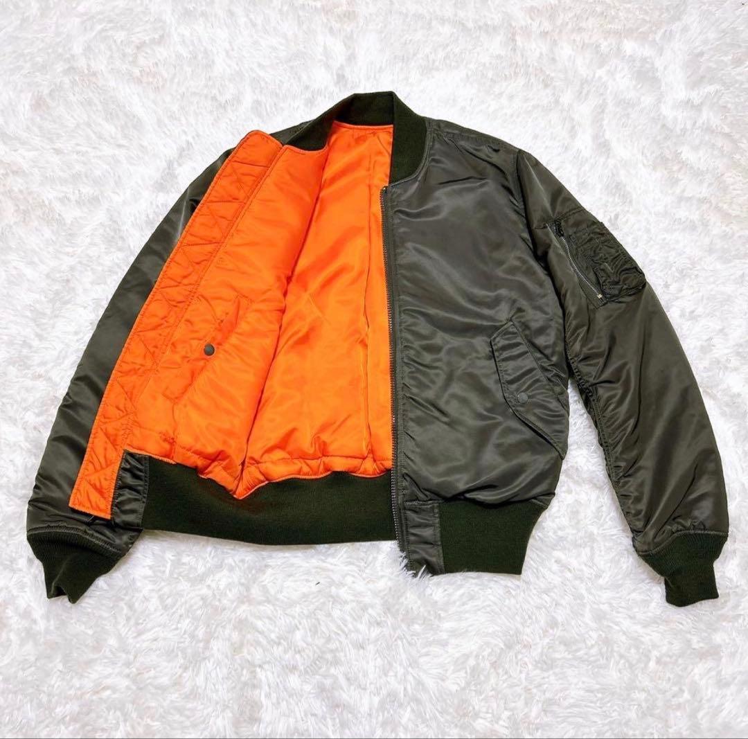 アルファインダストリーズ MA-1 フライトジャケット リバーシブル