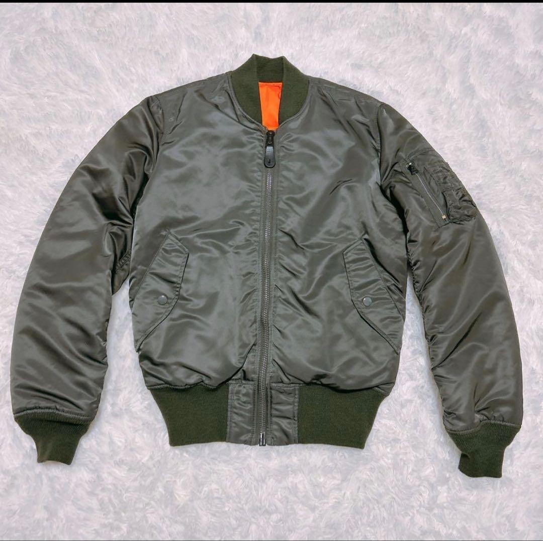 アルファインダストリーズ MA-1 フライトジャケット リバーシブル