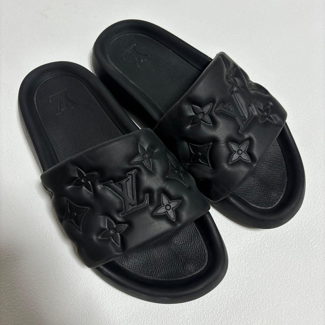 Louis Vuitton ブラック サンダル