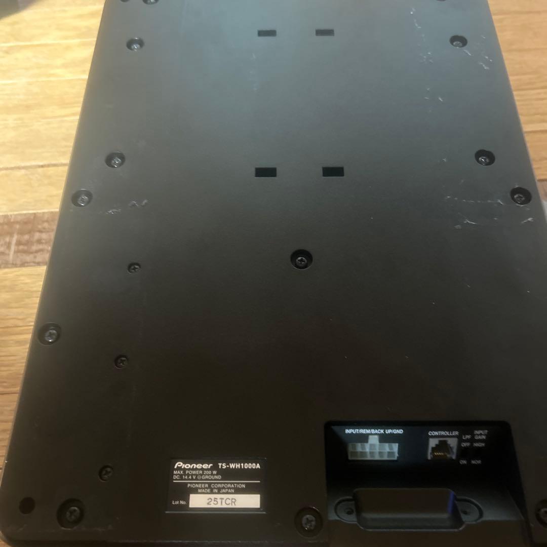 carrozzeria TS-WH1000A サブウーファー カロッツェリア