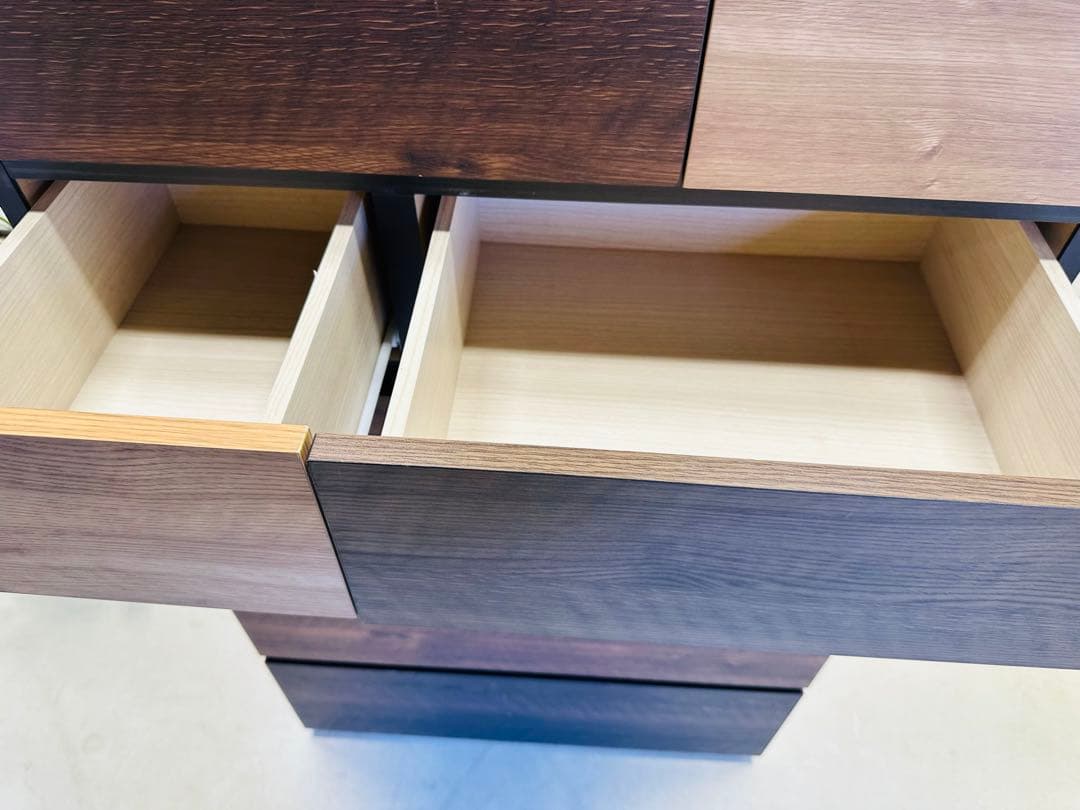 ニトリ ハイチェスト ランダム 幅80cm タンス 箪笥