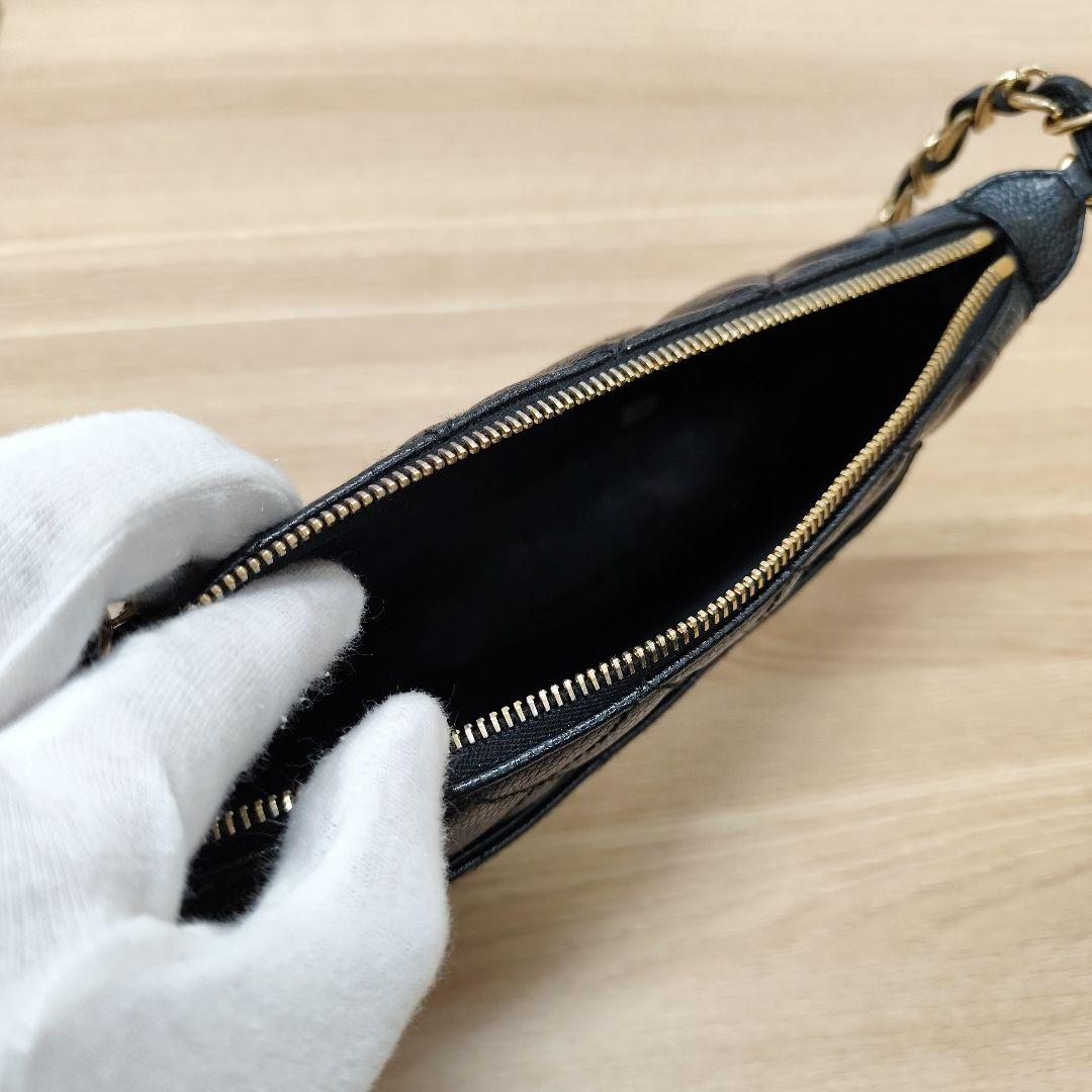 シャネル マトラッセ キャビアスキン