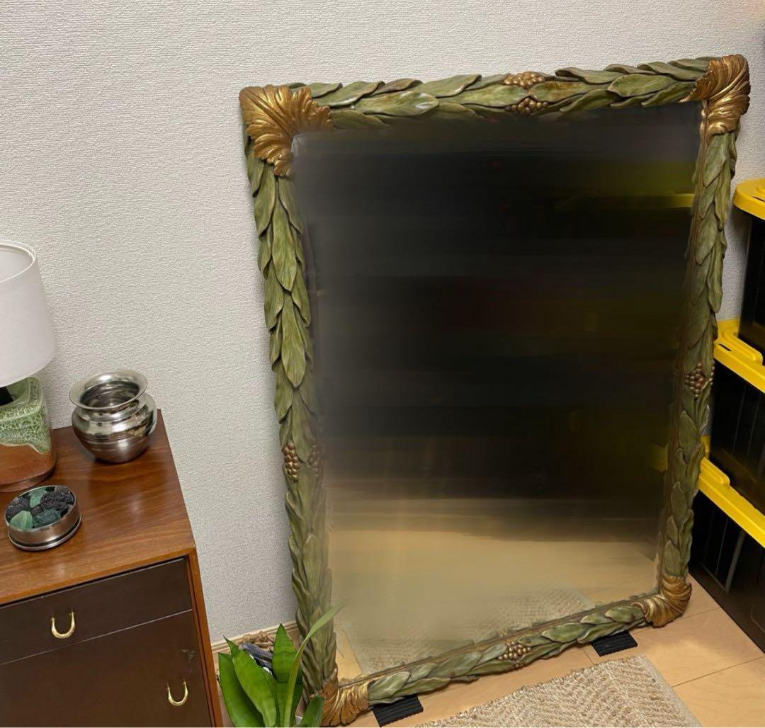 【ギイチ】US ヴィンテージ　80s ウォールミラー