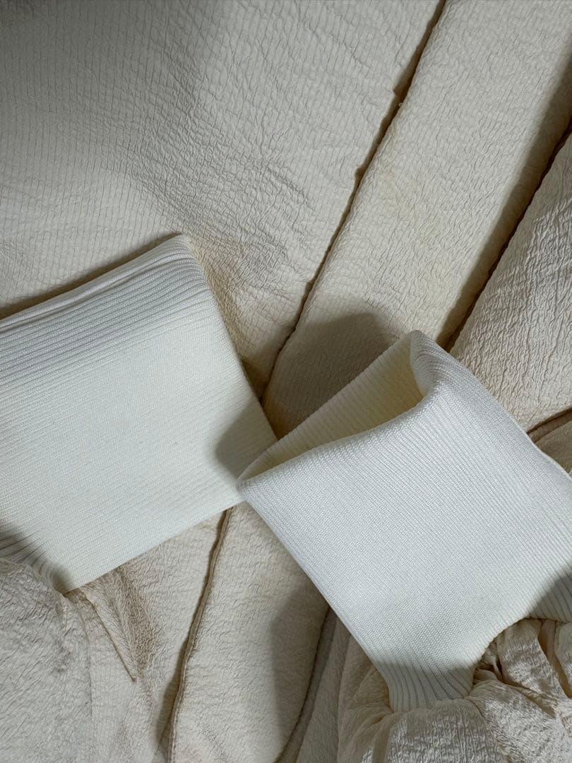 【お値下げ】emmi ドルマンスリーブ中わたコート アイボリー