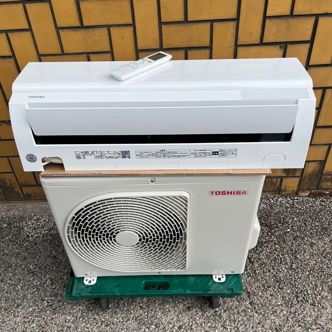 東芝 ルームエアコン RAS-J221M (主に6畳) 2023年