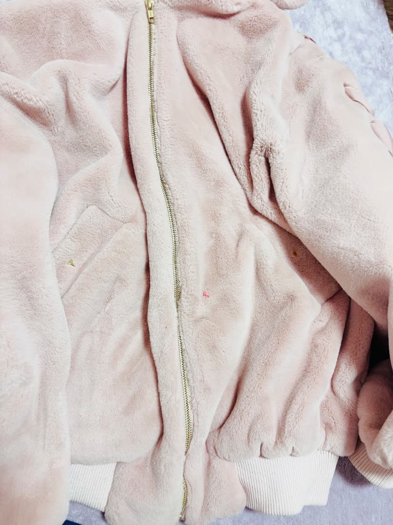 LIZLISA ♡ うさみみフードファーブルゾン